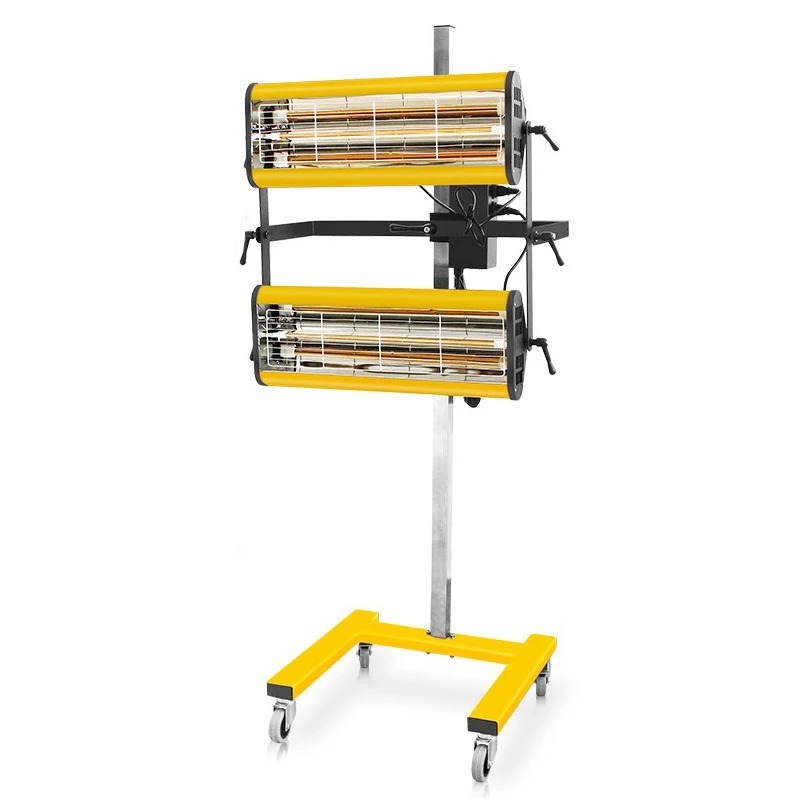 Auto Repair Shop Equipment - ​ Infrarood Autolak Baklamp Kit Korte
