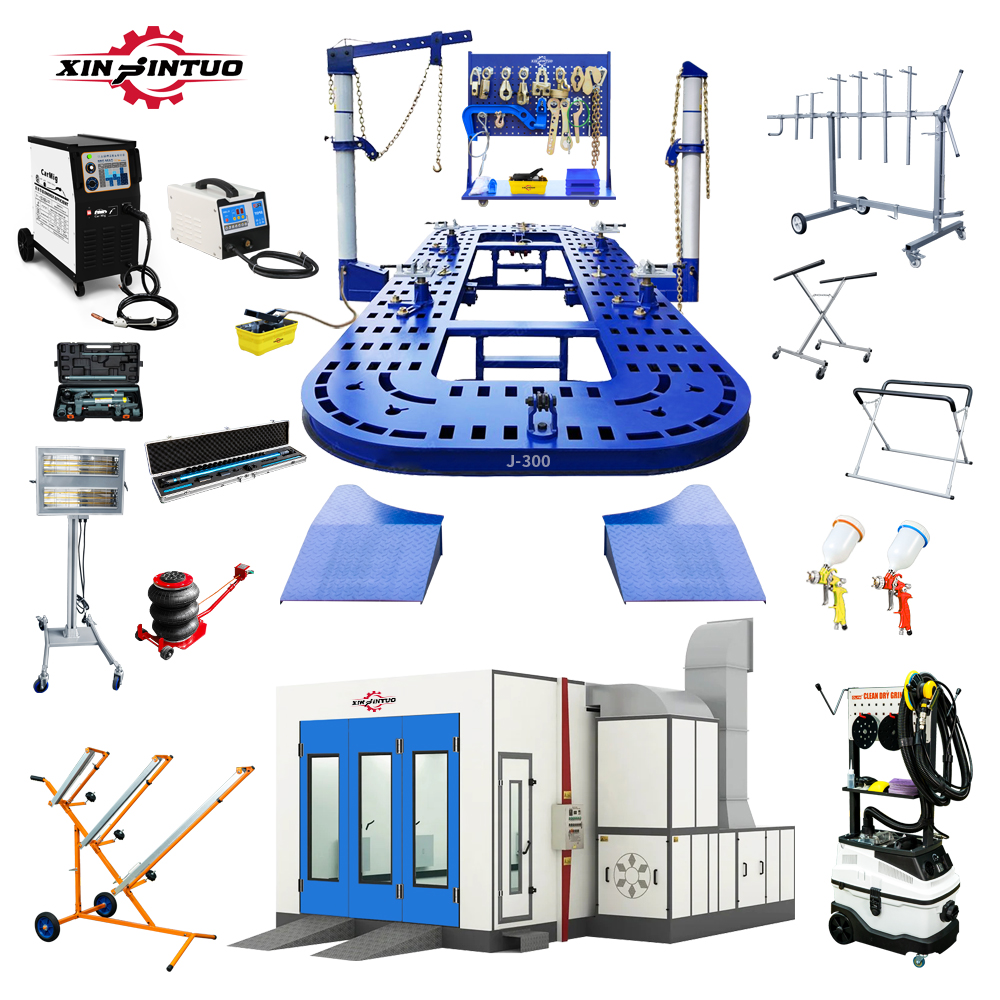 Auto Repair Shop Equipment - CE-gecertificeerde autoreparatie-apparatuur, car bench chassisrichtbank, trekbank,