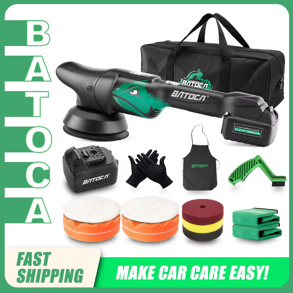 BATOCA S2 4.0Ah 5 inch draadlo - Orbital Polisher Da recensie en prijs
