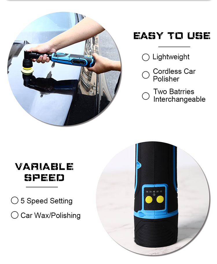 SUMEITE Dual Action Orbitale P - Orbital Polisher Da recensie en prijs