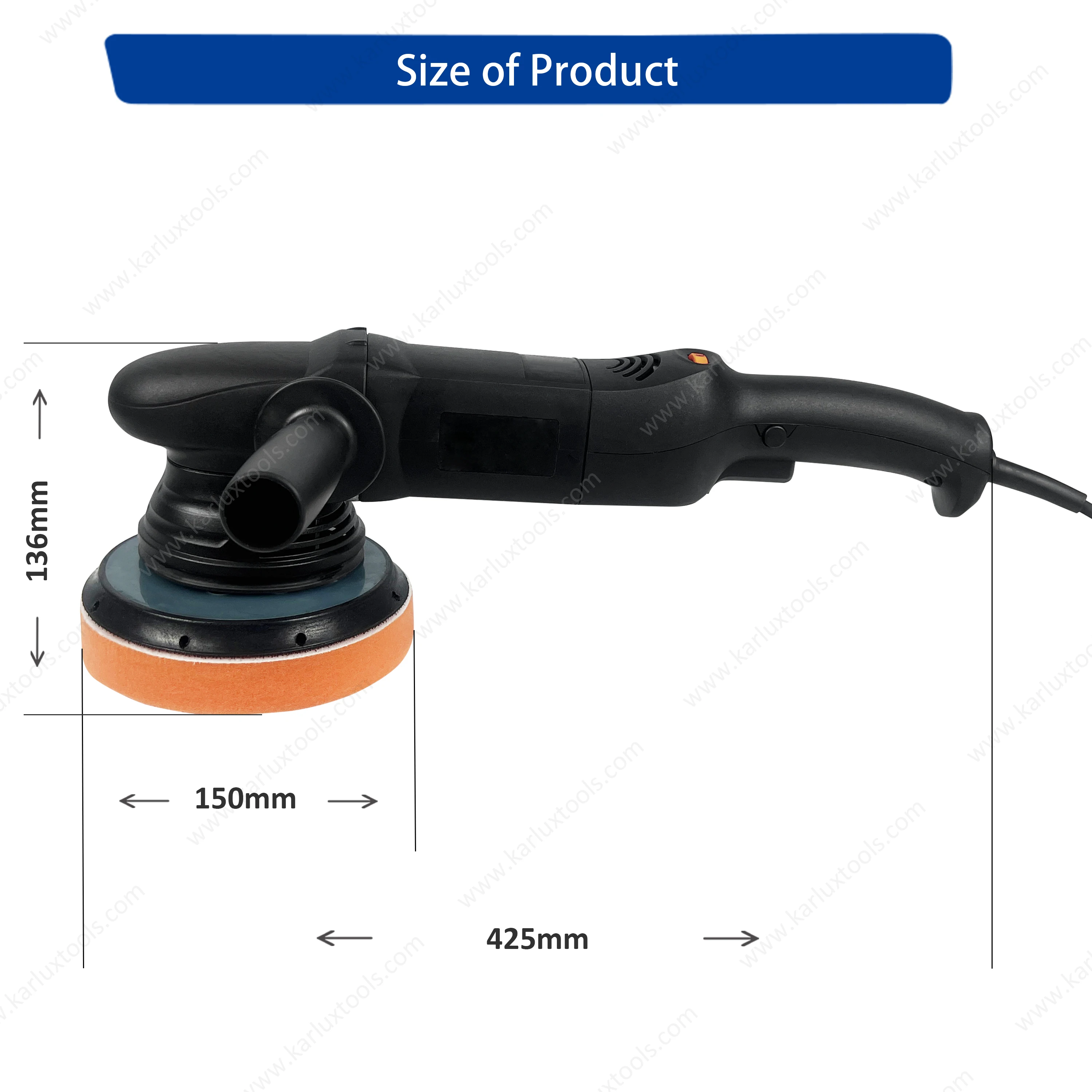 Auto Polijstmachine DA Polijst - Orbital Polisher Da recensie en prijs