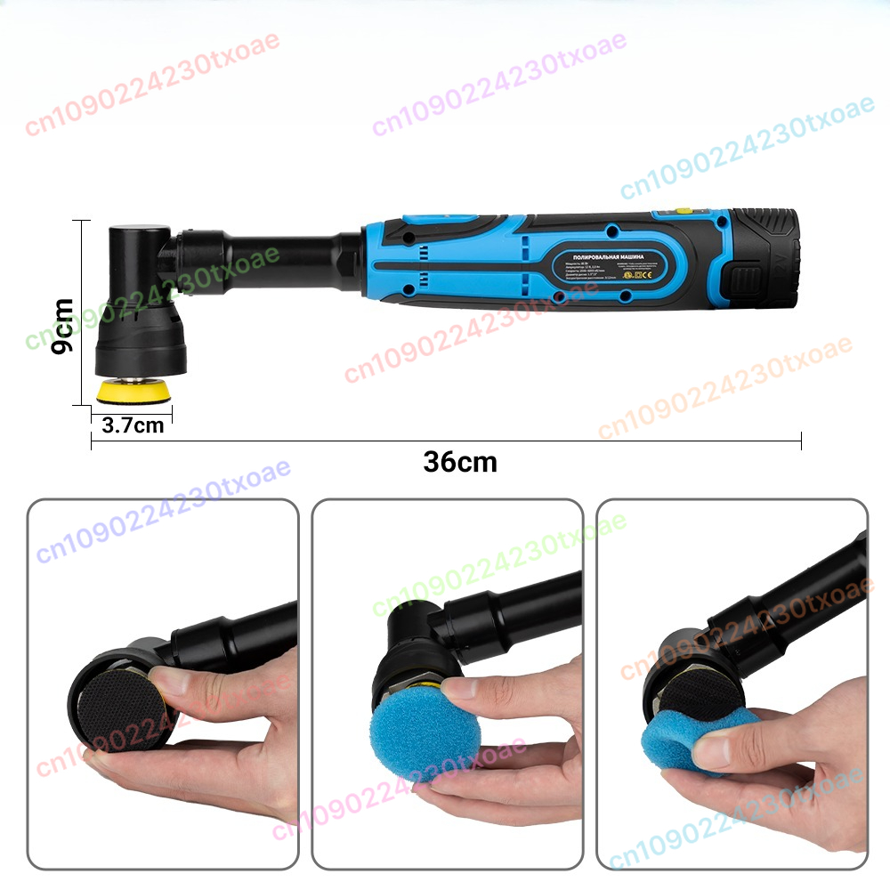 Draadloze polijstmachine 12V D - Orbital Polisher Da recensie en prijs